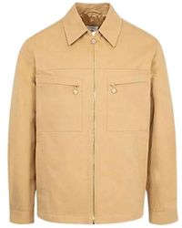 CASABLANCA - Jassen ,Denim Denim Zip Jacket - Lyst