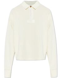 Rag & Bone - Tops ,Katoen Polo Met Lange Mouwen - Lyst