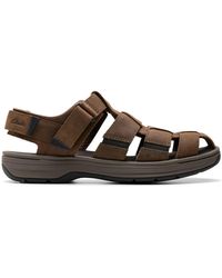 Clarks - Flat Sandals - Lyst