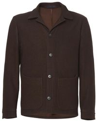 Franzese Collection - Jassen ,Bruin ,Wol Agent 007 Kaban Jacket - Lyst