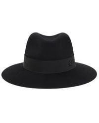 Maison Michel - Wool Henrietta Hat-Donna - Lyst