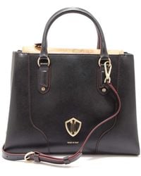 Alviero Martini 1A Classe - Leder Tasche Mit Lila Details - Lyst
