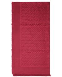 Fendi - Accessoires ,Rood ,Wol Scialle Ff - Lyst