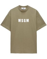 MSGM - Tops > t-shirts - Lyst