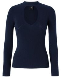 Pinko - Round-Neck Knitwear - Lyst