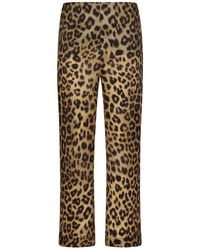 Alberta Ferretti - Wide Trousers - Lyst