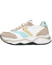 Voile Blanche - Wildleder Low Top Sneakers - Lyst