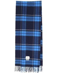 Adererror - Logo Patch Check Scarf - Lyst