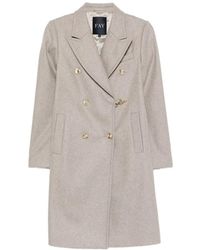 Fay - Luxe Wol Kasjmier Jas Aw25 - Lyst