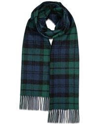 Gloverall - Oversized Lamswollen Sjaal - Lyst