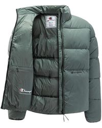 Champion - Jassen ,Groen ,Polyester Herenjas Groen Nylon Polyester - Lyst