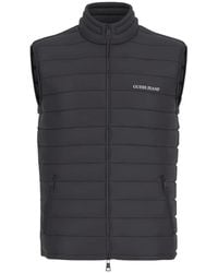 Guess - Schwarze Daunenjacke Mit Kapuze - Lyst