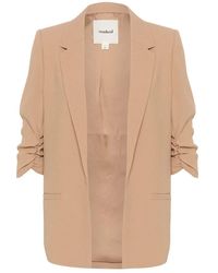 Soaked In Luxury - Stilvolle blazer jacke burro - Lyst