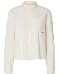 SELECTED - Amour Relaxed Ls Shirt - Lyst