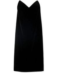 Loewe - Bustier Fluwelen Jurk - Lyst