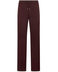 Malo - Broeken ,Rood ,Kasjmier Rechte Broek - Lyst