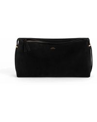 TOTEME - Suède Riemkoppeling Handtas - Lyst