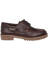 Gabor - Schoenen ,Bruin ,Leer Bruine Bootschoen - Lyst