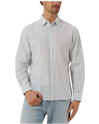 SELECTED - Overhemden Slhslimnew-Linen Shirt Ls Noos - Lyst