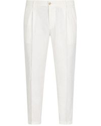 BRIGLIA - Cropped Trousers - Lyst