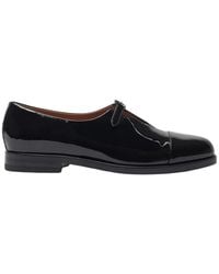 SCAROSSO - Vittoria Schwarz Lackleder - Lyst