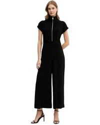 Joseph Ribkoff - Reißverschluss-Jumpsuit Mit Hohem Kragen - Lyst