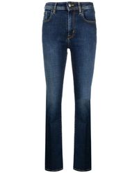 Jacob Cohen - High-waisted slim fit jeans - Lyst