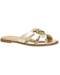 Pinko - Milly 04 Slipper Laminated Nappa - Lyst
