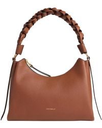 Coccinelle - Geflochtener Henkel-Ledertasche Mit Reißverschluss - Lyst