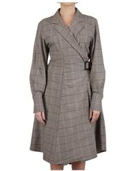 Kiton - Wrap Dresses - Lyst