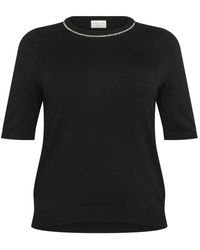 Kaffe - Round-Neck Knitwear - Lyst