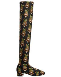 La DoubleJ - Schoenen ,Veelkleurig ,Polyester Edie Hoge Laarzen - Lyst