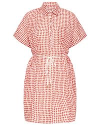Ichi - Shirt Dress - Lyst