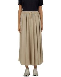 Herno - Midi Skirts - Lyst