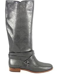 Marc Jacobs - Boots 684220 smooth leather metallic decorative buckle - Lyst