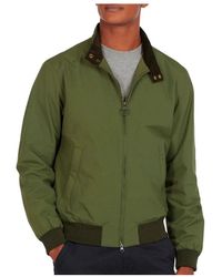 barbour bomberjacke