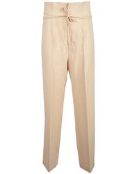 Erika Cavallini Semi Couture - Straight Trousers - Lyst