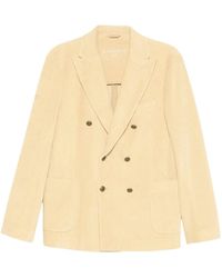 Circolo 1901 - Double-Breasted Corduroy Blazer - Lyst