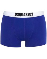 DSquared² - Blauwe Logo Boxers - Lyst
