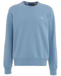 Ralph Lauren - Blaues sweatshirt für männer - Lyst