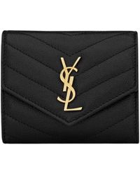 Saint Laurent - Wallets & Cardholders - Lyst