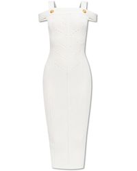 Balmain - Midi Dresses - Lyst