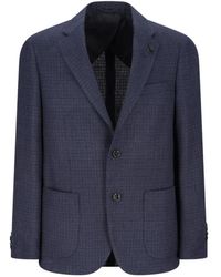 Lardini - Iconische Drop Jas Voor Mannen - Lyst