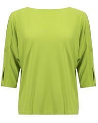 Joseph Ribkoff - Tops ,Groen ,Stijlvolle Top Met Uniek Ontwerp - Lyst