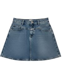 Closed - Rokken ,Blauw ,Denim Denim Skirts - Lyst