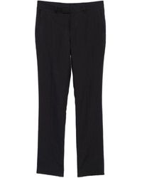 Paul Smith - Blaue Hose Mit Verdecktem Verschluss - Lyst