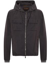 Moorer - Elton Hooded Jacket - Lyst