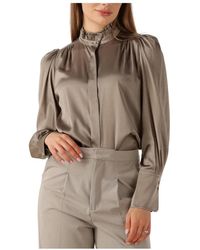 Dea Kudibal - Overhemden ,Bruin ,Roberta Blouse - Lyst