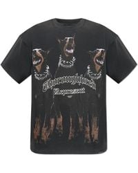 Represent - Tops ,Zwart ,Katoen T-Shirt Thoroughbred - Lyst