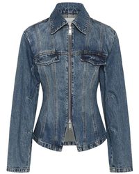 Gestuz - Jassen ,Blauw ,Denim Denim Jassen - Lyst
